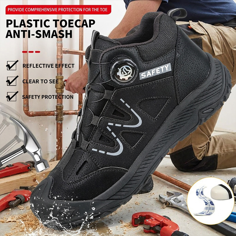 Industrial Print & Laser Inc - High Ankle Steel Toe Puncture Resistant