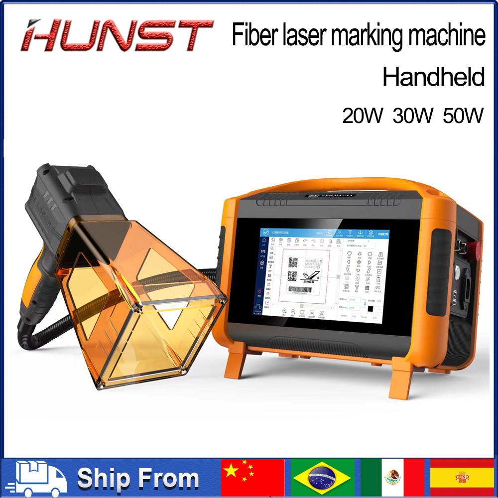 Industrial Laser Cutting - HUNST 30W Portable Hand-held Fiber Laser