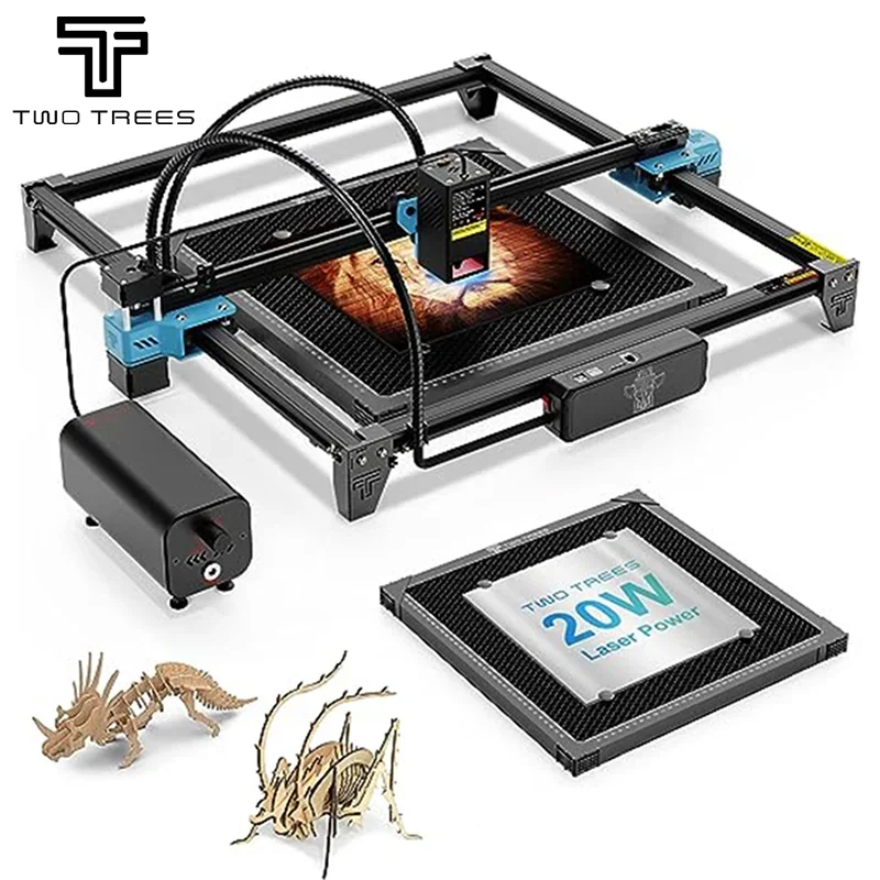 Industrial Laser Tool - TWOTREES TTS-20 Pro 20W Metal Laser
