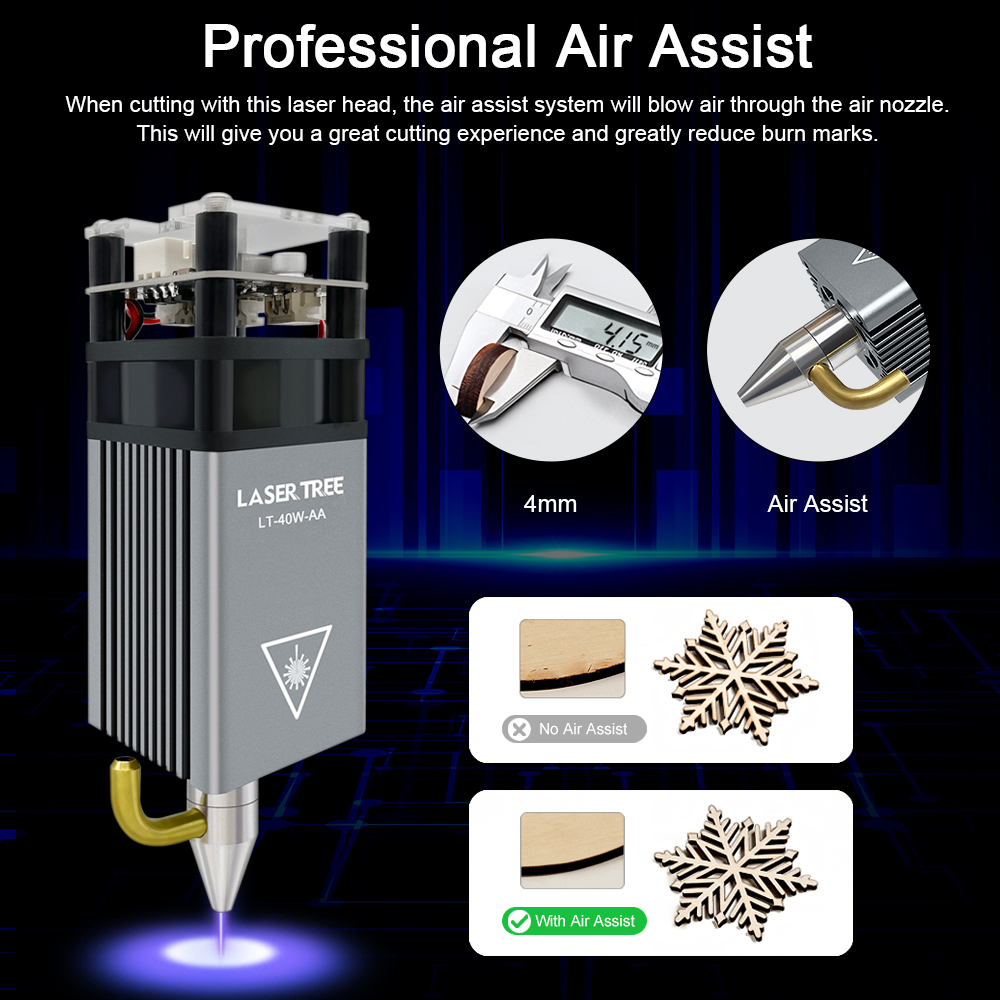 LASER TREE 5W Air Assist Metal - Industrial Laser Tool avaliação e preço
