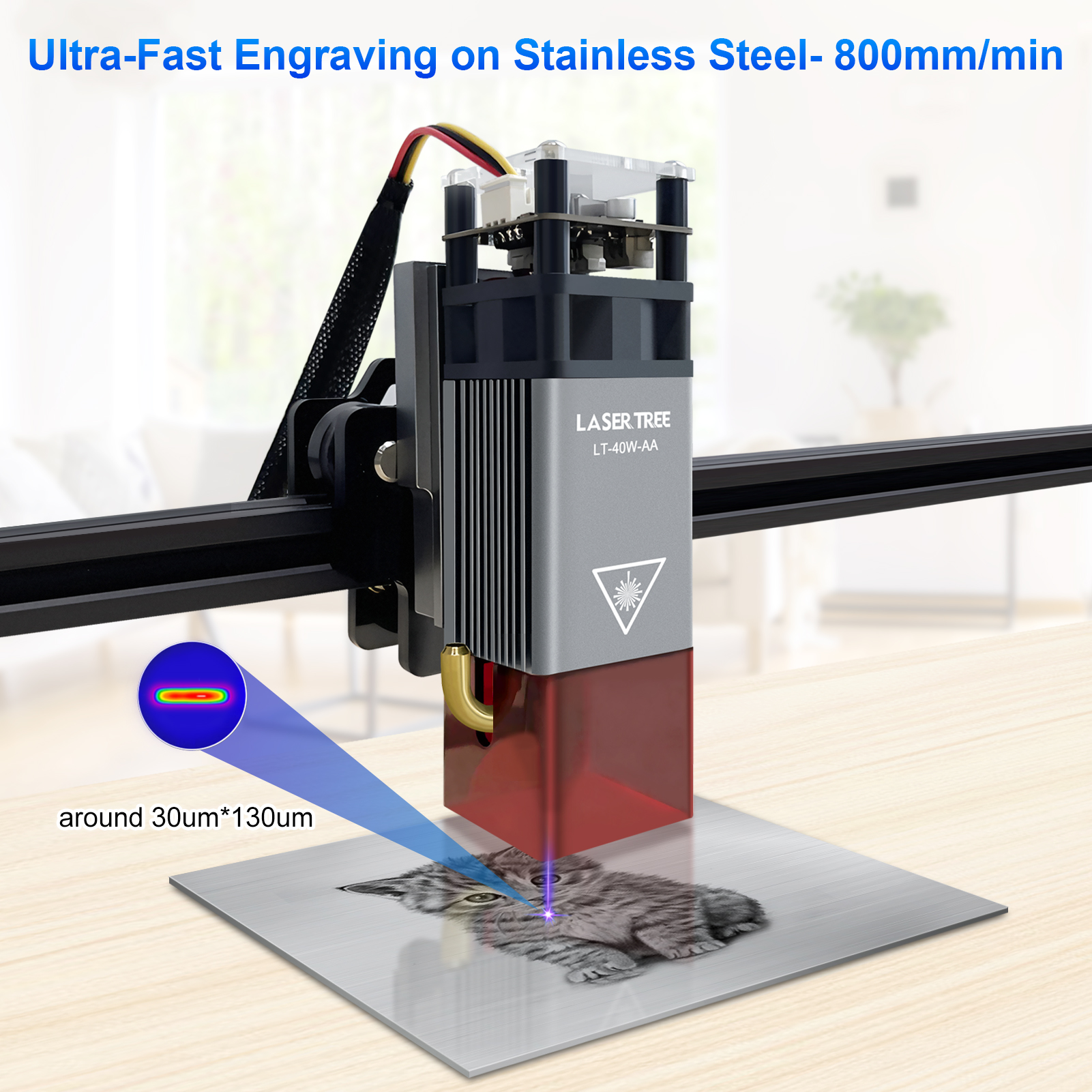 LASER TREE 5W Air Assist Metal - Industrial Laser Tool avaliação e preço
