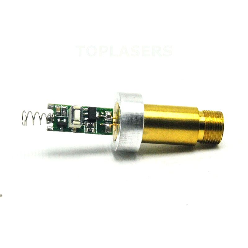 Industrial Brass 532nm 50mw/10 - Industrial Laser Diode avaliação e preço
