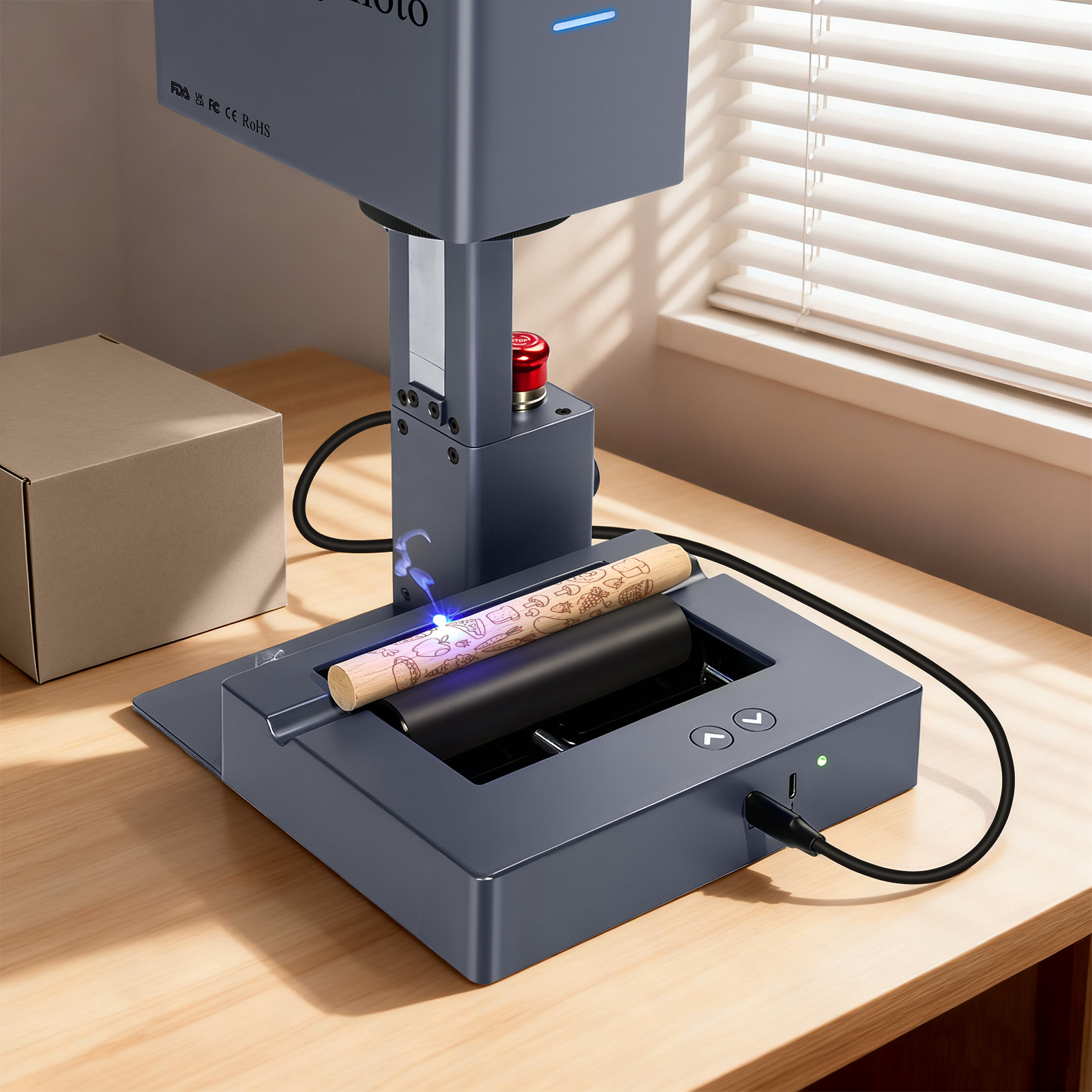 Raymoto Rotary Roller for Lase - Industrial Laser Cutting avaliação e preço