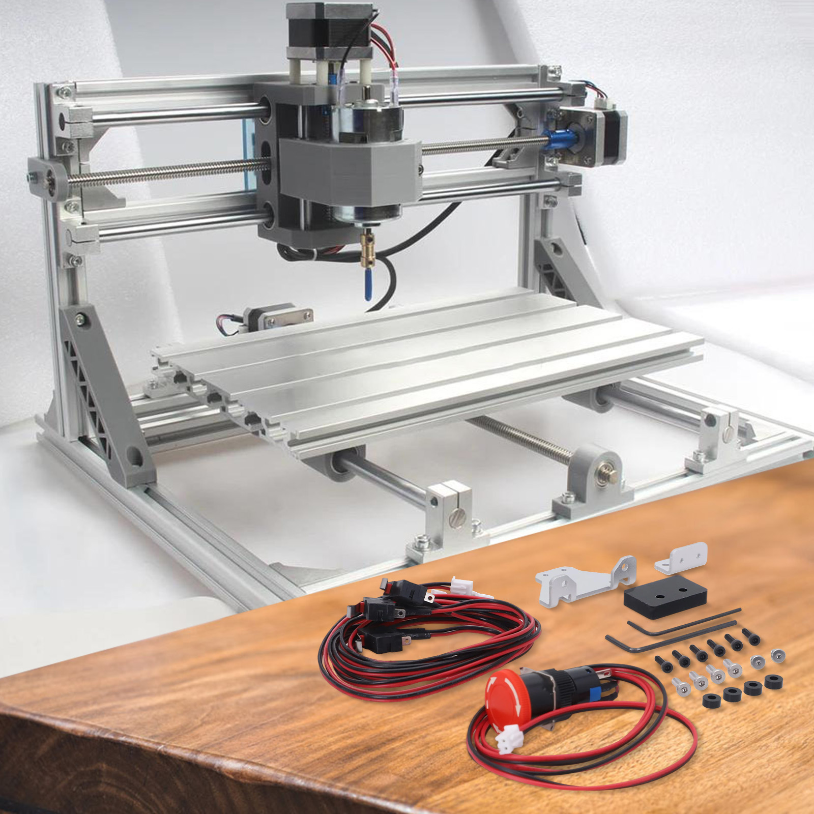 Limit Switch And E-Stop Button - Limit Switch Cnc avaliação e preço