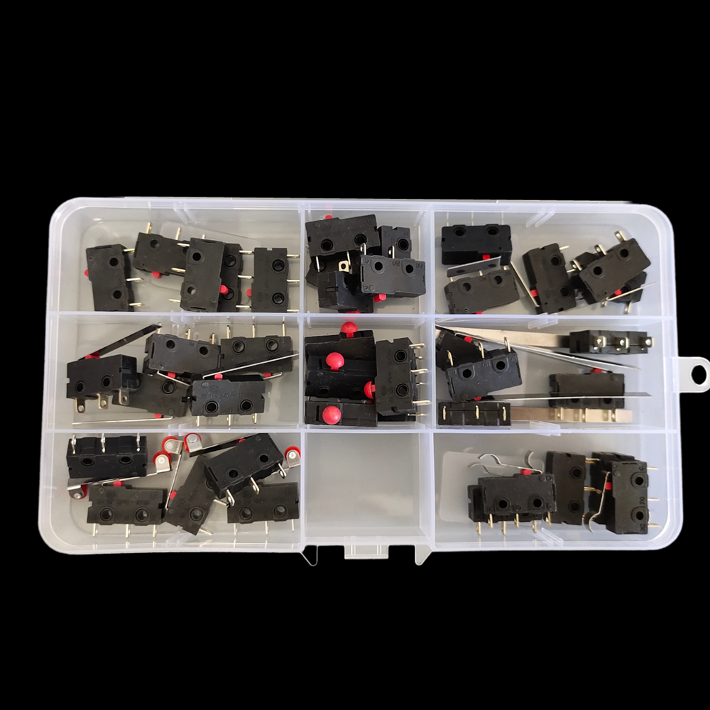40PCS/Box Mini Limit Switch 2P - Limit Switch Cnc avaliação e preço