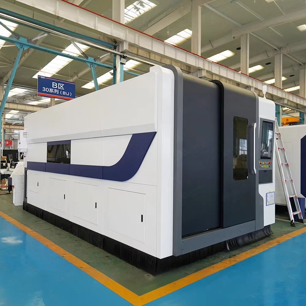 12kw 20kw Enclosed Metal Laser - Industrial Laser Metal Cutting Machine avaliação e preço