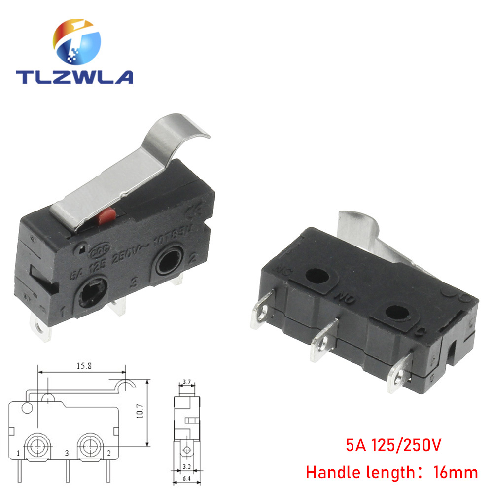 Micro Switch Copper Contact 5A - Limit Switch Cnc avaliação e preço