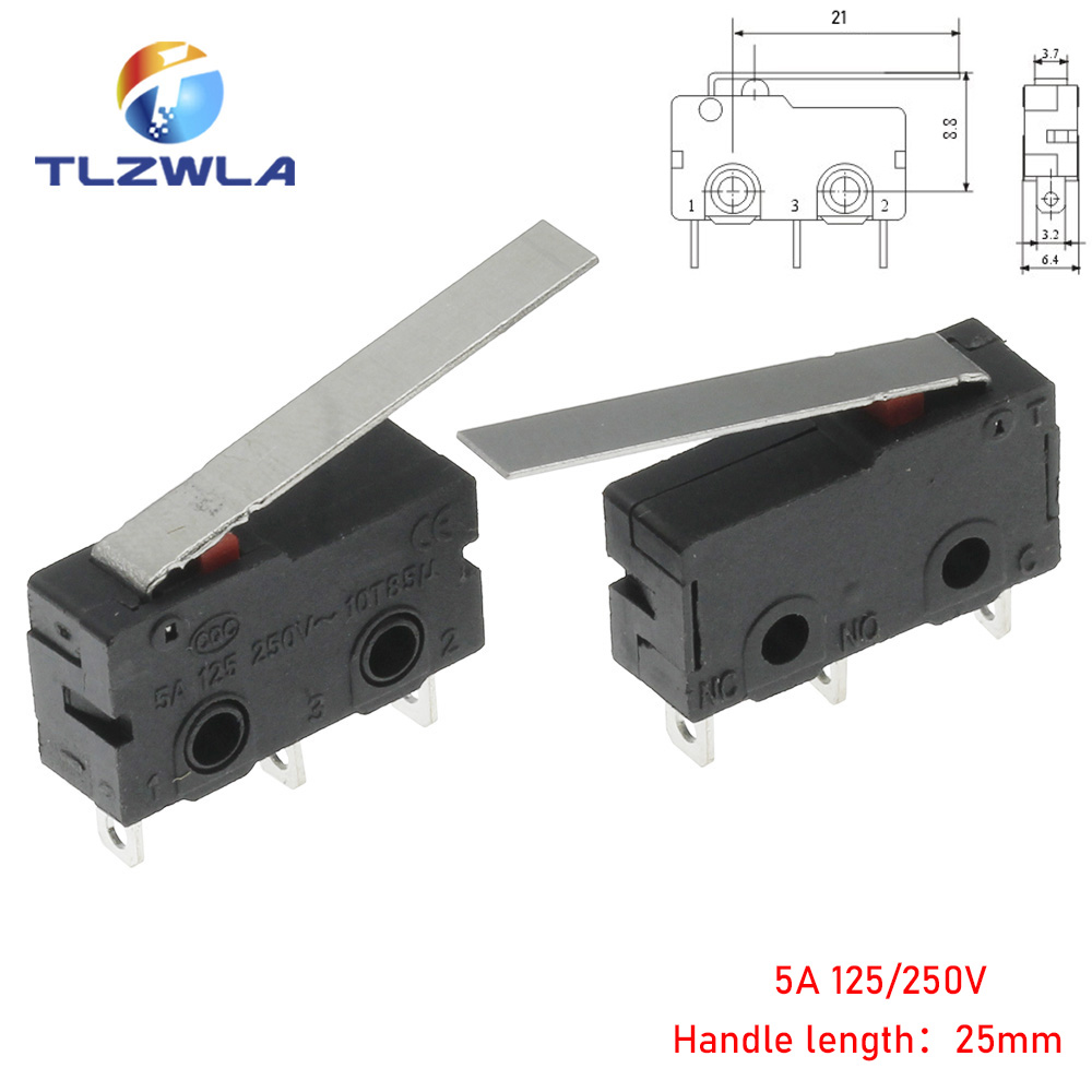 Micro Switch Copper Contact 5A - Limit Switch Cnc avaliação e preço