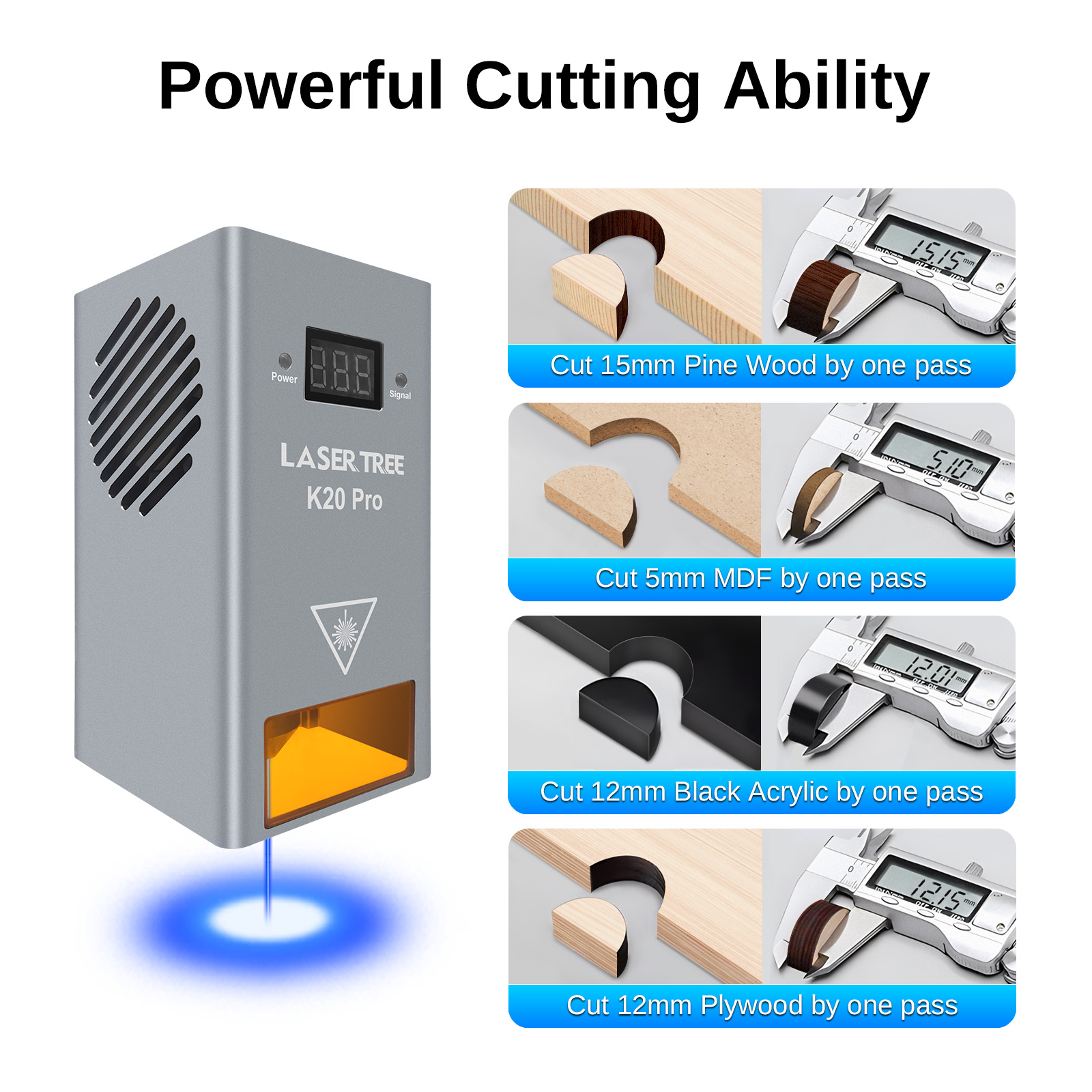 LASER TREE K20 20W Optical Pow - Industrial Laser Diode avaliação e preço