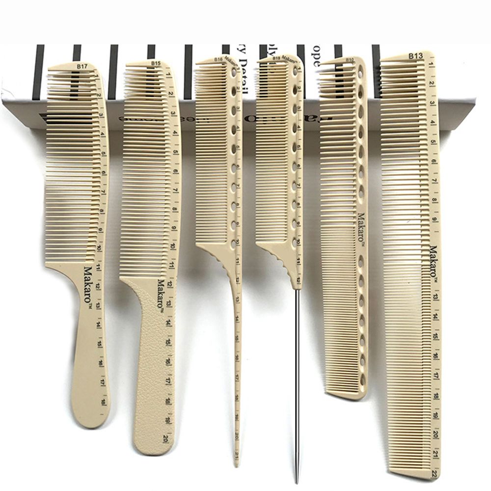 1PC Barber Comb Plastic Clear  - Industrial Laser Tool avaliação e preço