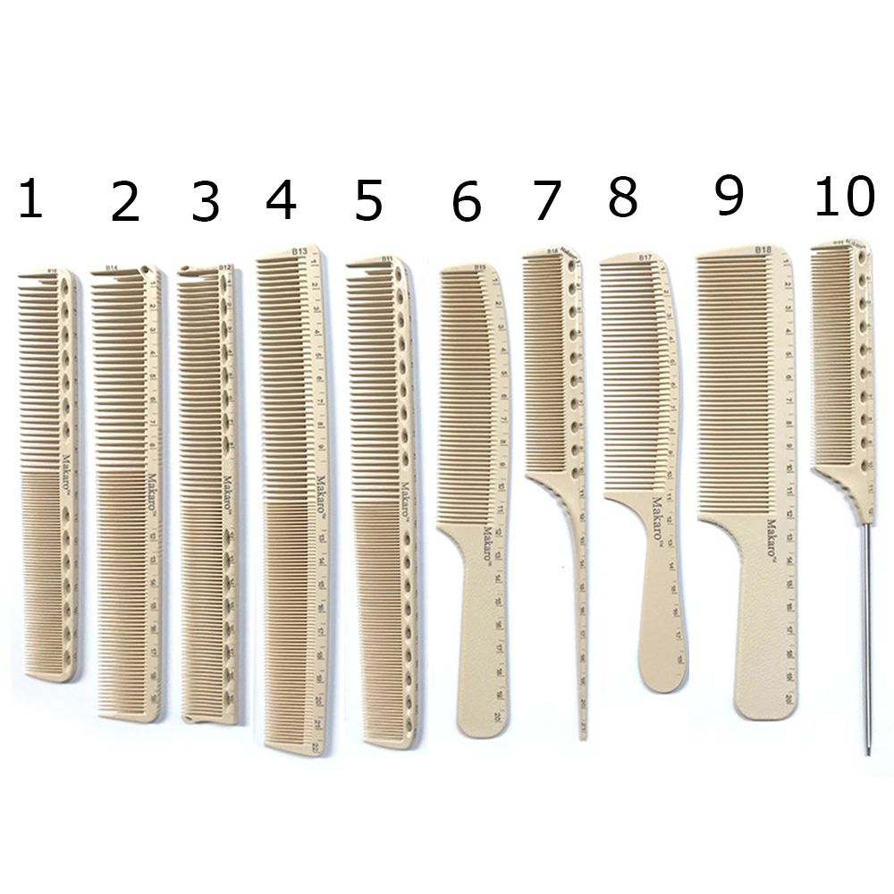 1PC Barber Comb Plastic Clear  - Industrial Laser Tool avaliação e preço