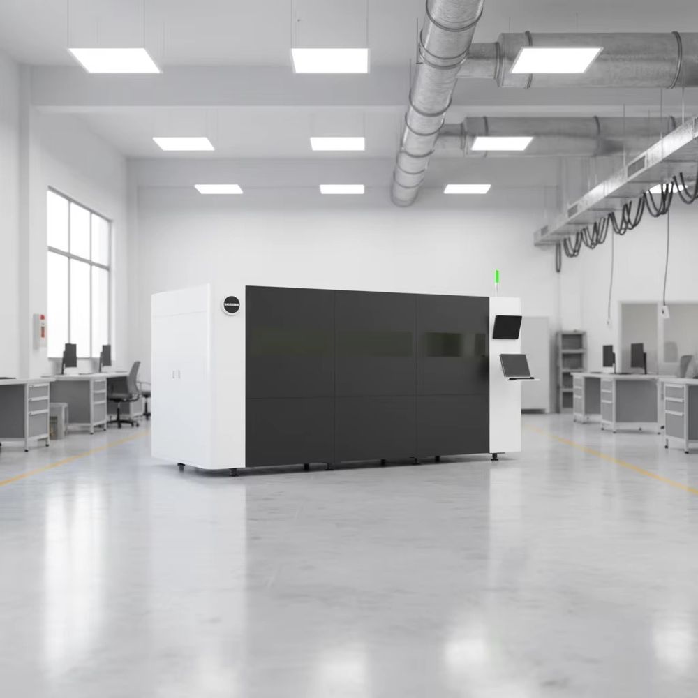 3000W CNC Full Cover Single-pl - Industrial Laser Metal Cutting Machine avaliação e preço