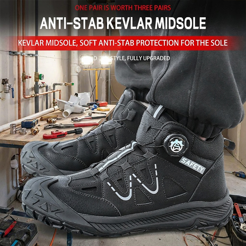 High Ankle Steel Toe Puncture  - Industrial Print & Laser Inc avaliação e preço