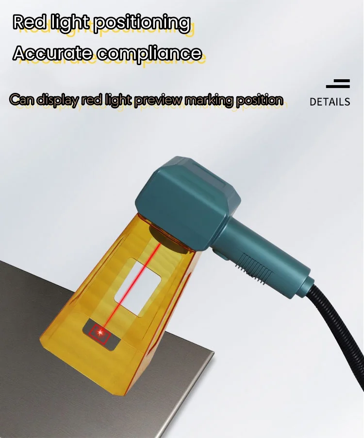 20W 30W 50W Portable Hand-held - Industrial Laser Printing avaliação e preço