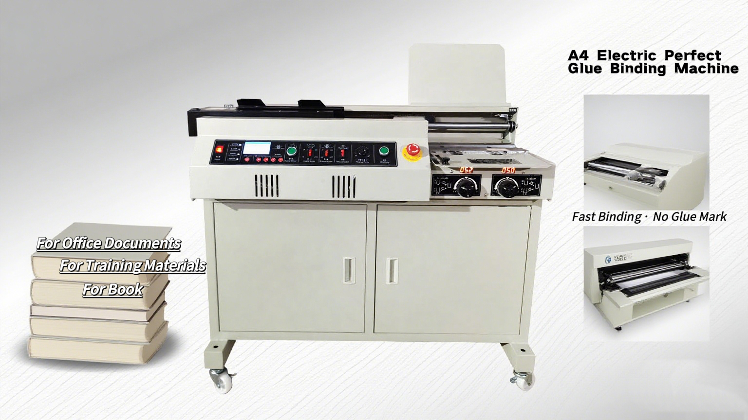 Glue Binding Equipment High-Sp - Industrial Print & Laser Inc avaliação e preço