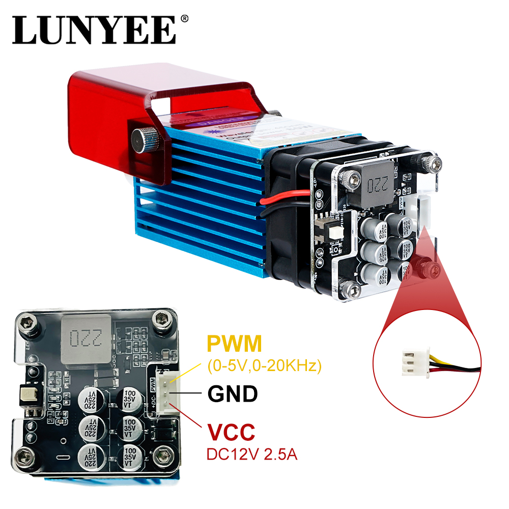 LUNYEE Laser Module 80W 40W Wi - Industrial Laser Tool avaliação e preço