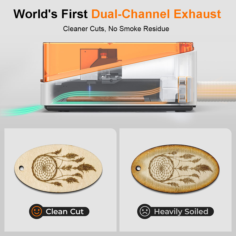 TOOCAA NOVA 20W Beginner-Frien - Industrial Laser Cutting avaliação e preço