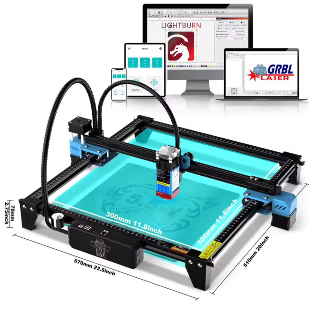 TwoTrees TTS-55 Pro/TTS-10 Pro - Industrial Laser Cutting avaliação e preço