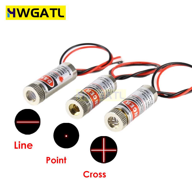 650nm 5mW Red Point / Line / C - Industrial Laser Diode avaliação e preço