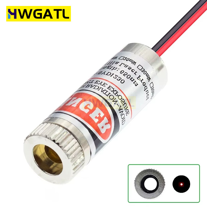 650nm 5mW Red Point / Line / C - Industrial Laser Diode avaliação e preço