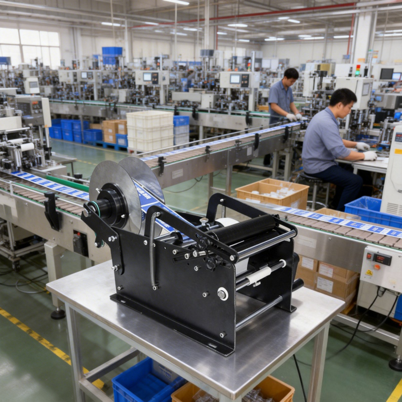 Labeling Device Automatic Roun - Industrial Print & Laser Inc avaliação e preço