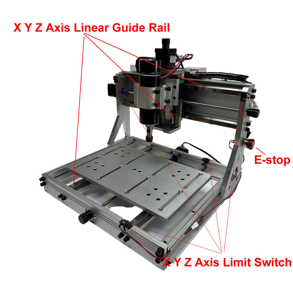 Full Aluminum Linear Guide Rai - Limit Switch Cnc avaliação e preço
