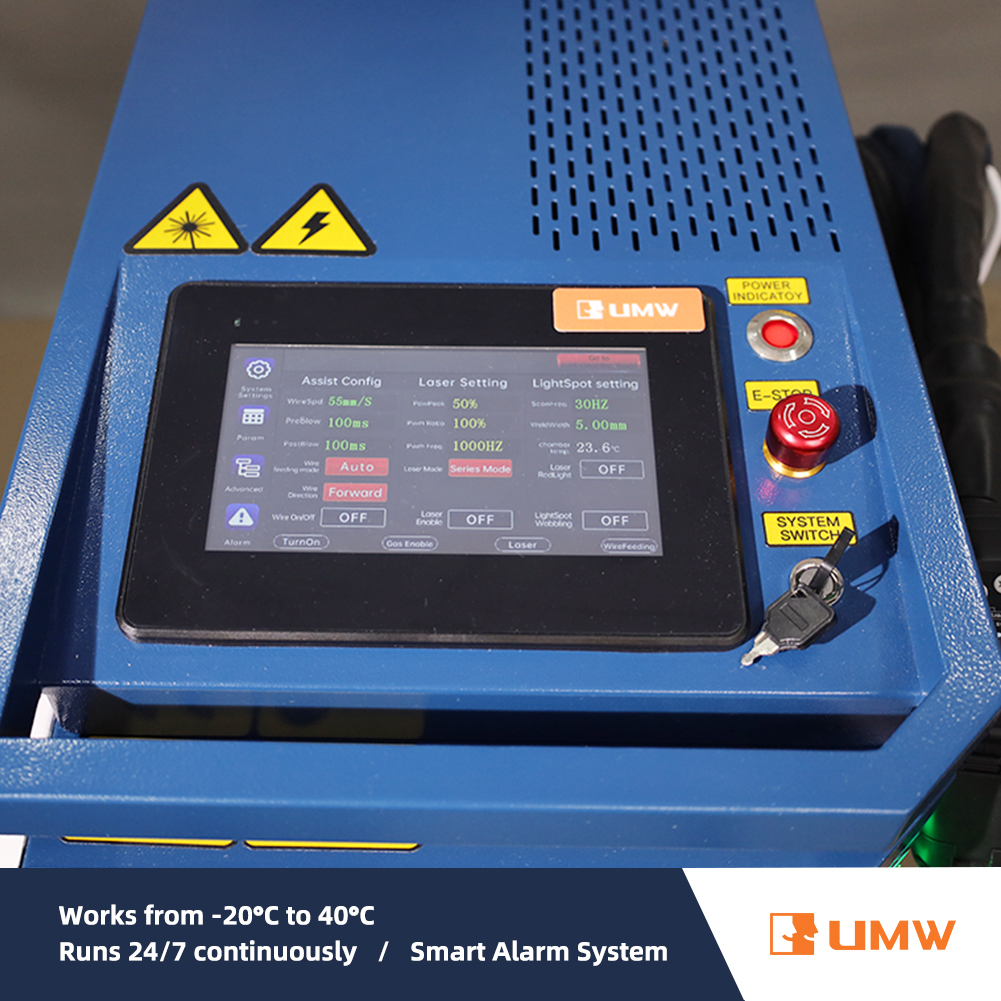 Handheld 800W Fiber Laser Weld - Industrial Laser Metal Cutting Machine avaliação e preço
