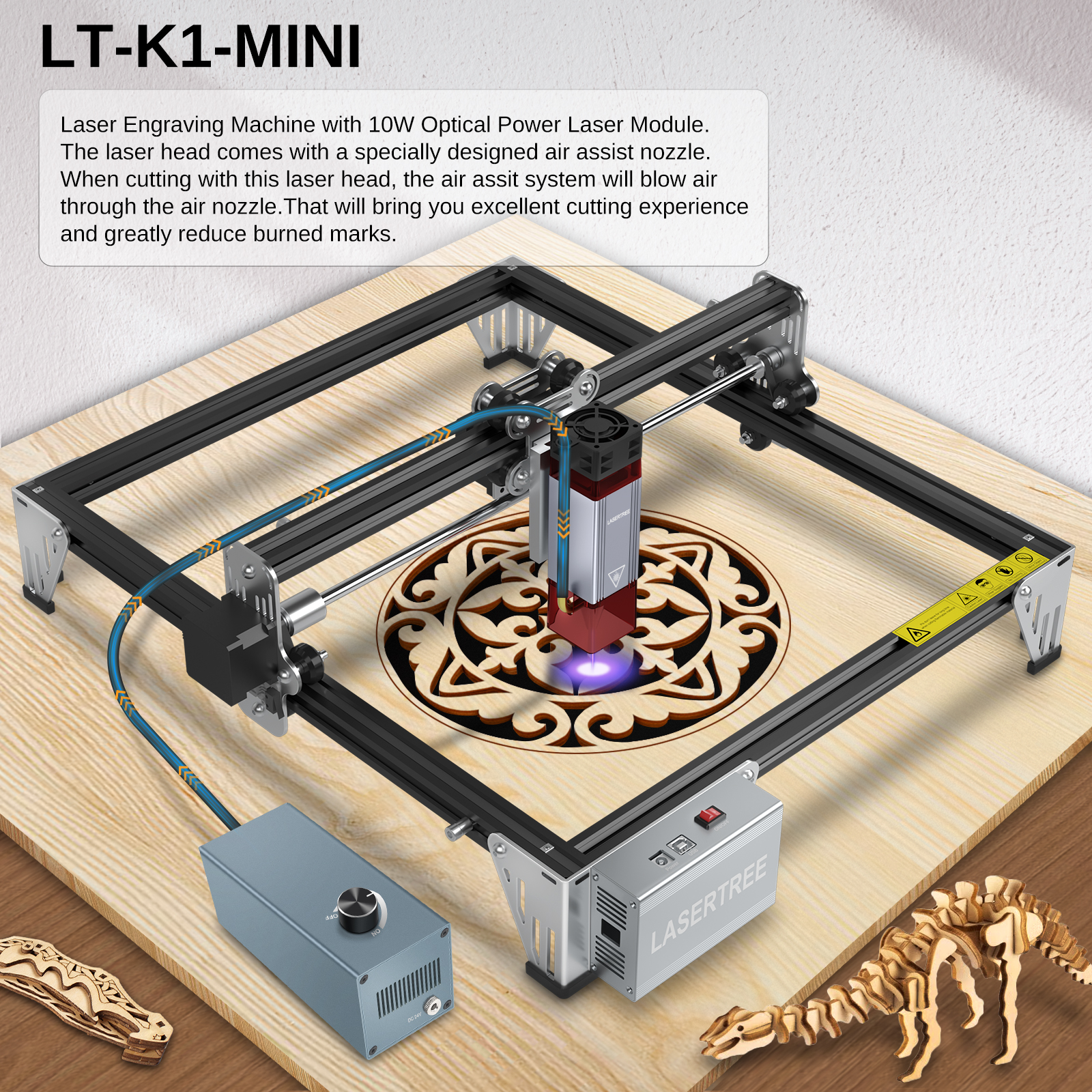 LASER TREE K1 Mini Laser Engra - Industrial Laser Tool avaliação e preço