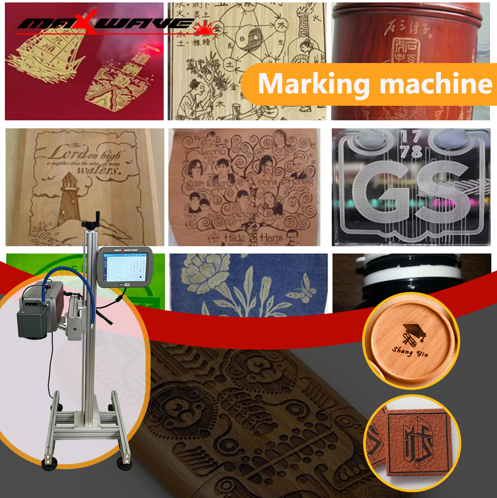 Versatile CO2 Flying Laser Mar - Industrial Laser Printing avaliação e preço