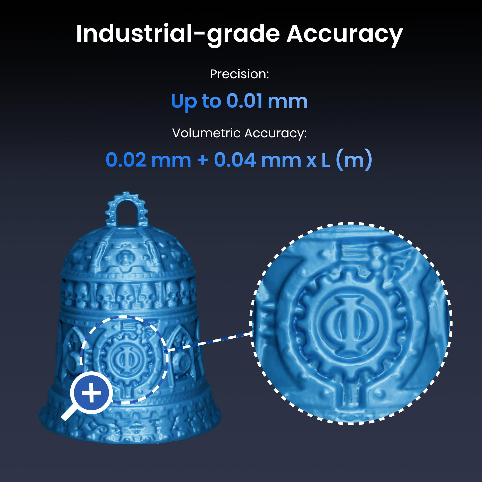 Revopoint MetroY Pro 3D Scanne - Industrial Laser Printing avaliação e preço
