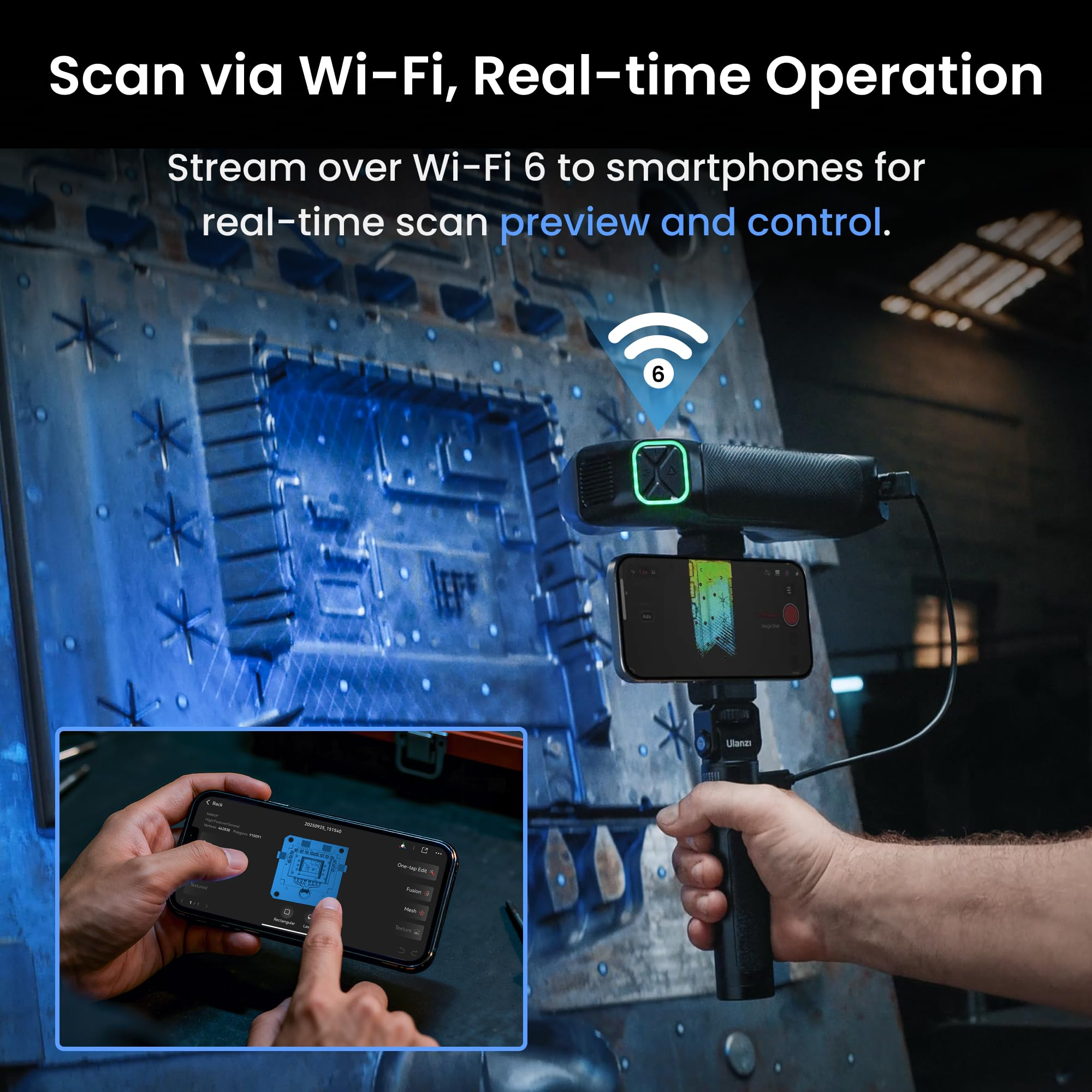 Revopoint MetroY Pro 3D Scanne - Industrial Laser Printing avaliação e preço