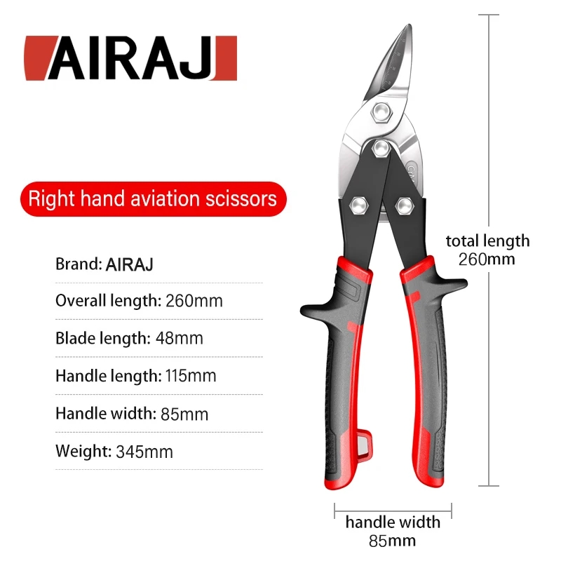 AIRAJ  Aviation Scissor Tin Sn - Industrial Laser Metal Cutting Machine avaliação e preço