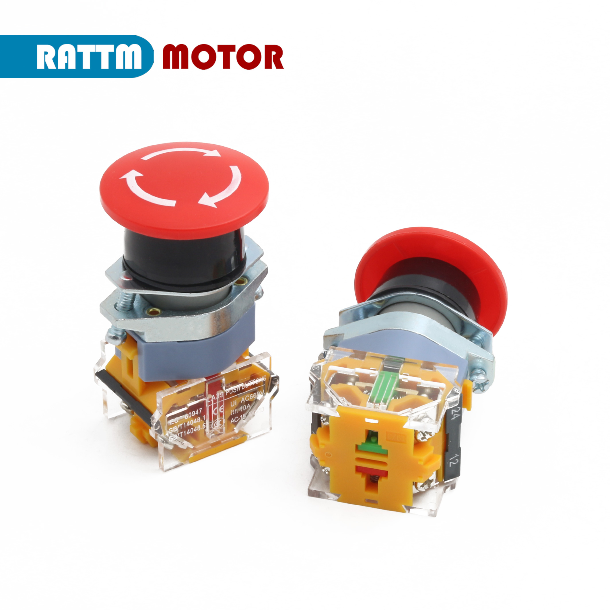 Red Sign Emergency E-Stop 22mm - Limit Switch Cnc avaliação e preço